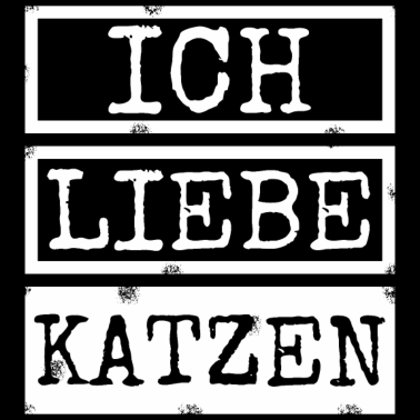 Motiv katze - Ich liebe Katzen