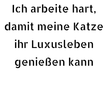 Motiv katze - Luxusleben einer Katze