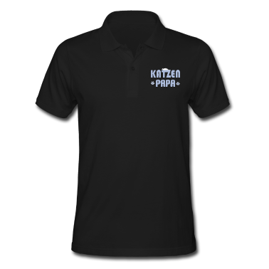 Katzen Poloshirt - Katzen Katze Papa