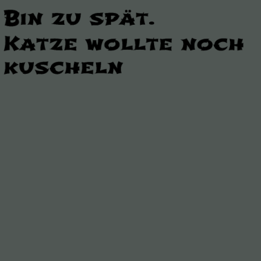 Motiv katze - Katze wollte kuscheln