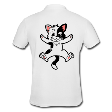 Katzen Poloshirt - Kätzchen Katze Katzen