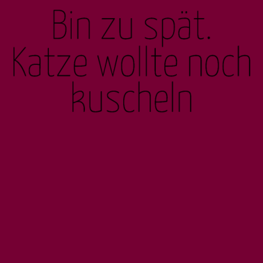 Motiv katze - Katze wollte kuscheln