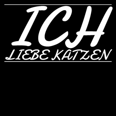 Motiv katze - Ich liebe Katzen