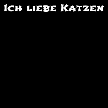 Motiv katze - Ich liebe Katzen