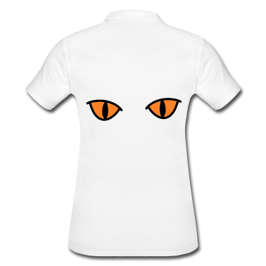 Katzen Poloshirt - Katzen Katzenaugen Katze