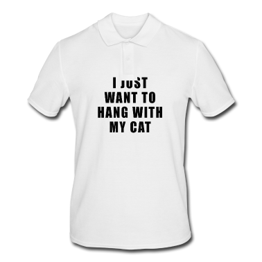 Katzen Poloshirt - Katze Katzen Sprüche