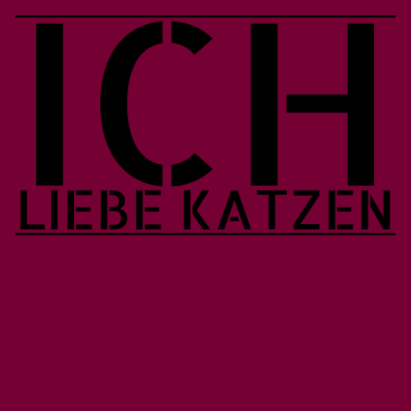 Motiv katze - Ich liebe Katzen