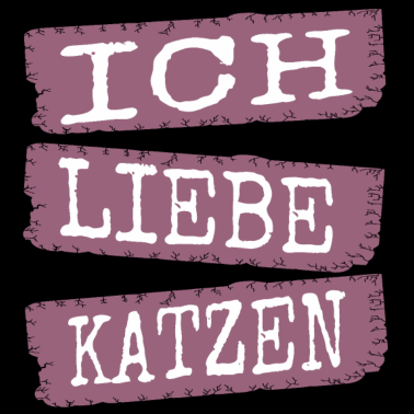 Motiv katze - Ich liebe Katzen