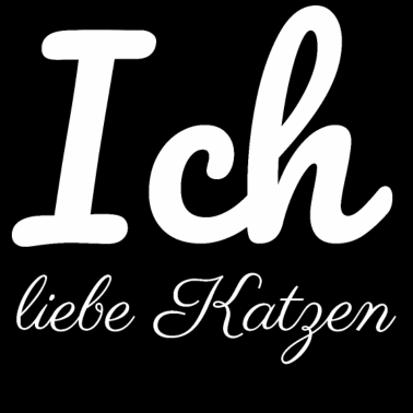 Motiv katze - Ich liebe Katzen