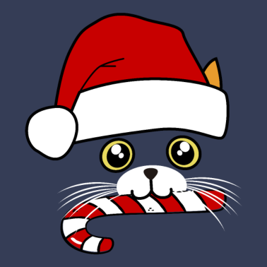 Motiv katze weihnachten