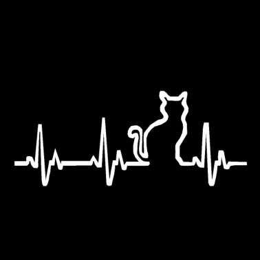 Motiv Katze Herzfrequenz