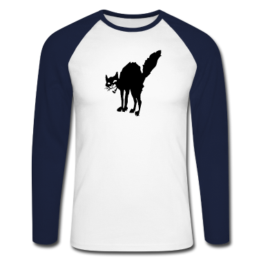 Katzen Langarmshirt - Anarchy Cat