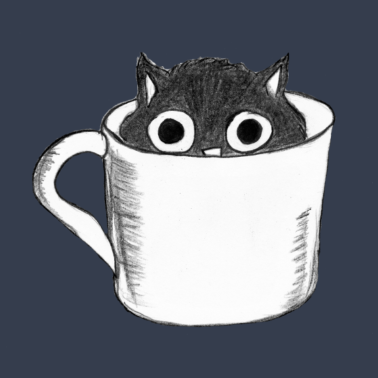 Motiv Katze in Tasse