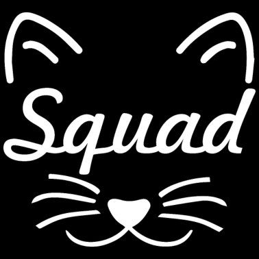 Motiv Squad Katze Braut Geschenk Bräutigam Hochzeit