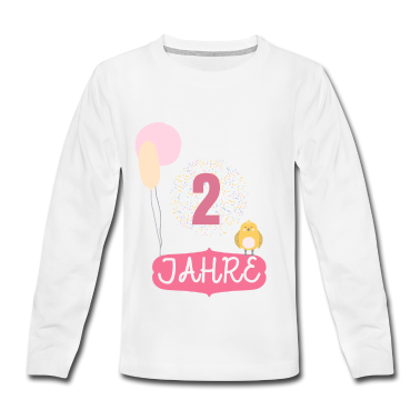 Katzen Langarmshirt - 2 Jahre // Geschenk zum 2. Geburtstag