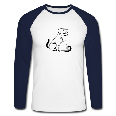 Katzen Langarmshirt - Hund und Katze