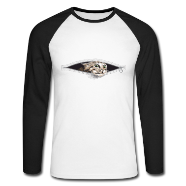 Katzen Langarmshirt - Katze Katzen