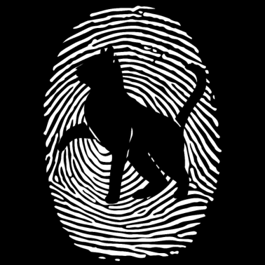 Motiv Katzenmama Fingerabdruck Katze DNA