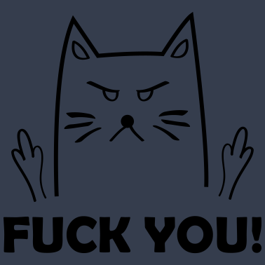 Motiv katze fuck you