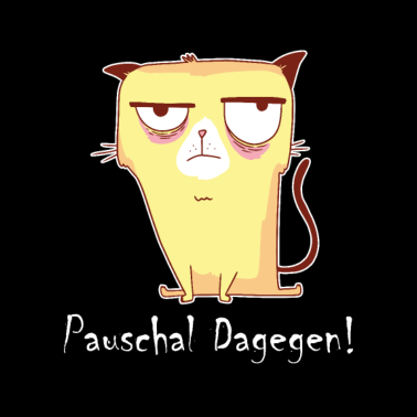 Motiv Katze Pauschal Dagegen