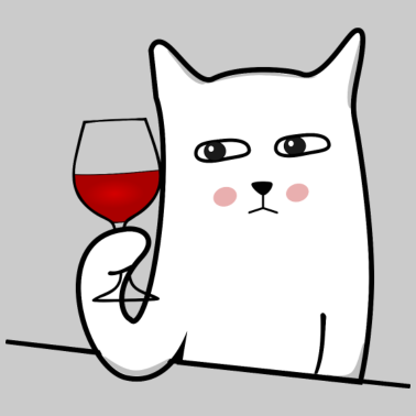 Motiv Katze mit Weinglas Geschenk Katenliebhaber Rotwein