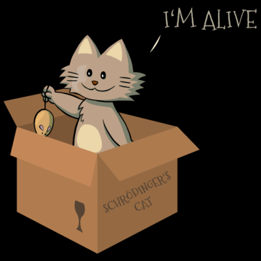 Motiv Schrödingers Katze
