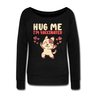 Katzen Langarmshirt - Katzen Katze Impfung Impfen Geimpft Pro Positiv