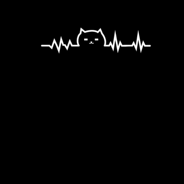 Motiv Katzen Herzschlag