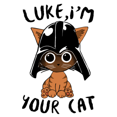 Motiv Luke, ich bin deine Katze.