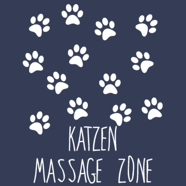 Motiv Katzen Massage Zone Cat Katzenmama Geschenk