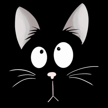 Motiv Katzenkopf I Katze Gesicht I Comic