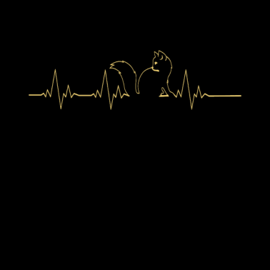 Motiv Katze Herzschlag Tierliebe Kätzchen Katze Geschenk