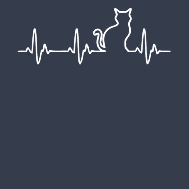 Motiv Katze in meinem Herzhemd