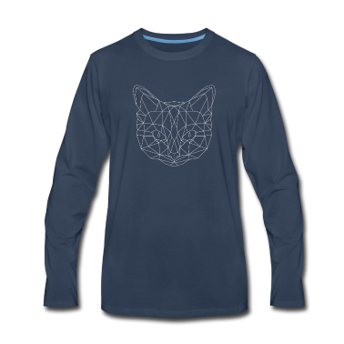 Katzen Langarmshirt - Katze