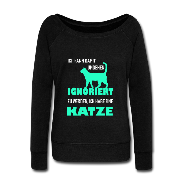 Katzen Langarmshirt - katzen spruch katzen sprüche katzenspruch