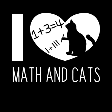 Motiv Mathe und Katzen