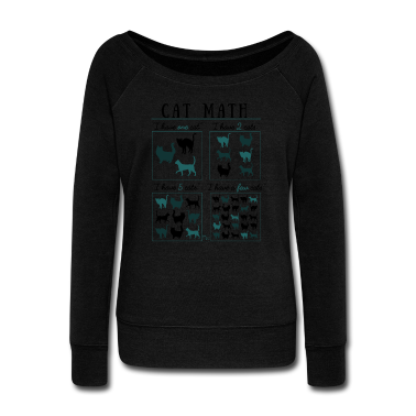 Katzen Langarmshirt - Katze Math II