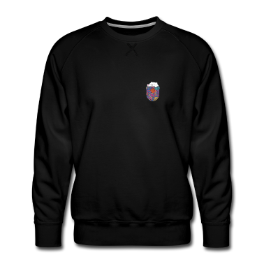 Katzen Pullover - Bongo Katze in Brusttasche Niedliche Katze Tasche