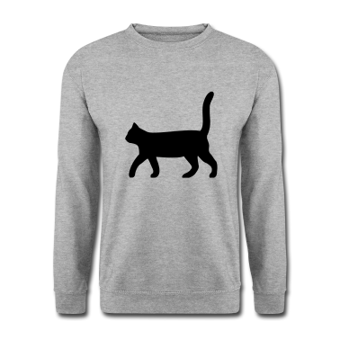 Katzen Pullover - schwarze Katze
