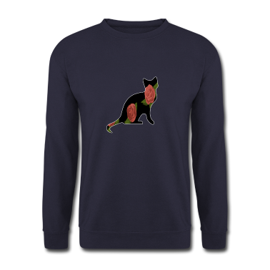 Katzen Pullover - Katze Katzen Rose Tier Haustier Geschenk