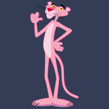 Motiv Pink Panther Paulchen Pose