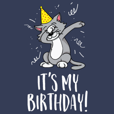 Motiv Es ist mein Geburtstag - Geburtstag und Party-Katze