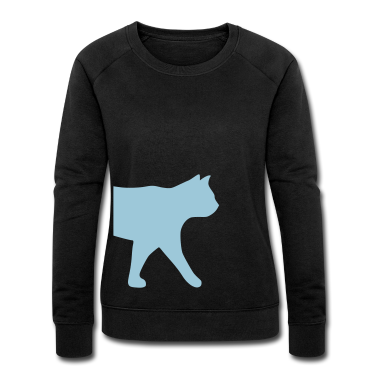 Katzen Pullover - halbe Katze