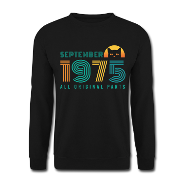 Katzen Pullover - September 1975 Katzen Vintage Geschenidee