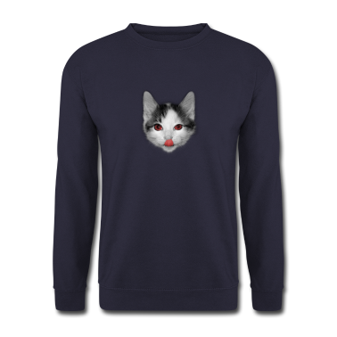 Katzen Pullover - Katze Rot