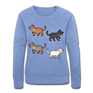 Katzen Pullover - Vier Kätzchen
