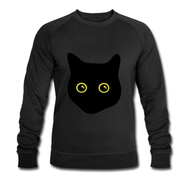 Katzen Pullover - Katze, schwarze katze, katzenkopf