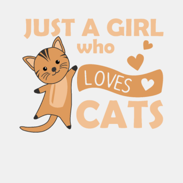 Motiv Katze Kitty Fellnase süße Tiere für Mädchen