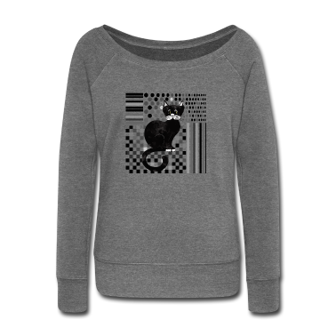 Katzen Pullover - Schwarze katze