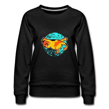 Katzen Pullover - Yoga Katze Mandala Meditation
